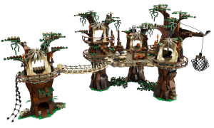 Das Ewok Dorf aus LEGO