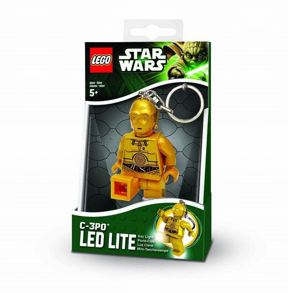 LEGO Star Wars LED Schlüsselanhänger C-3PO NEU & OVP ! Mini Taschenlampe 